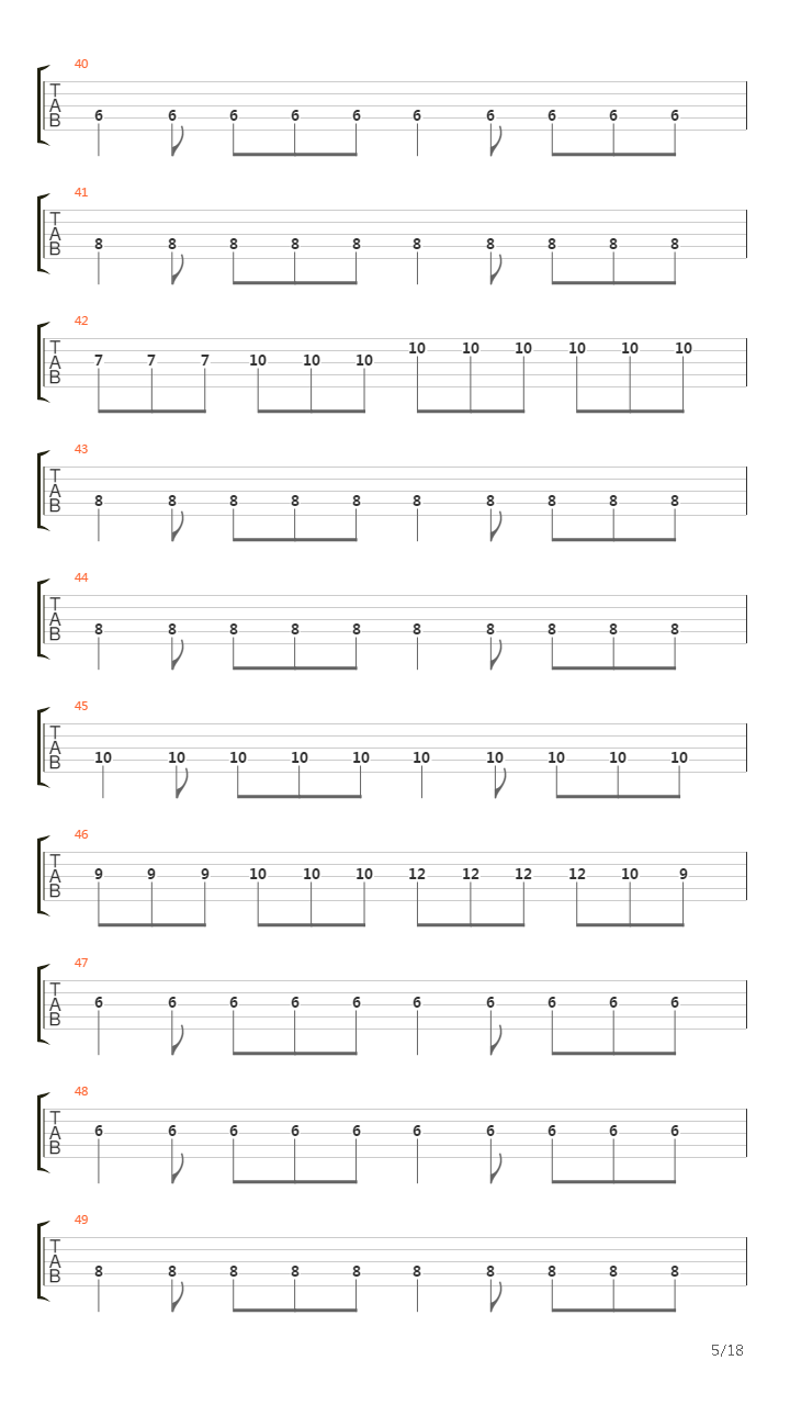 Losfer Words (Bassline)吉他谱