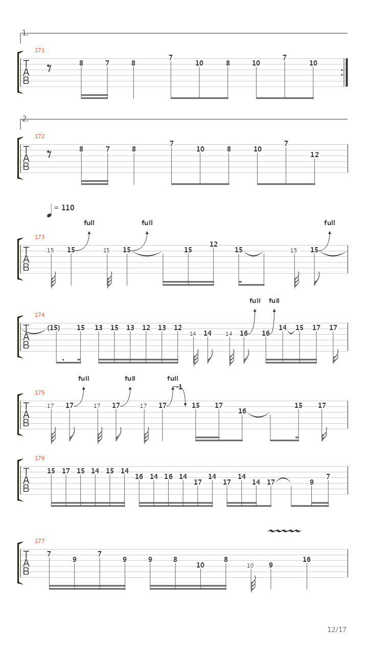 Phanton Of The Opera吉他谱