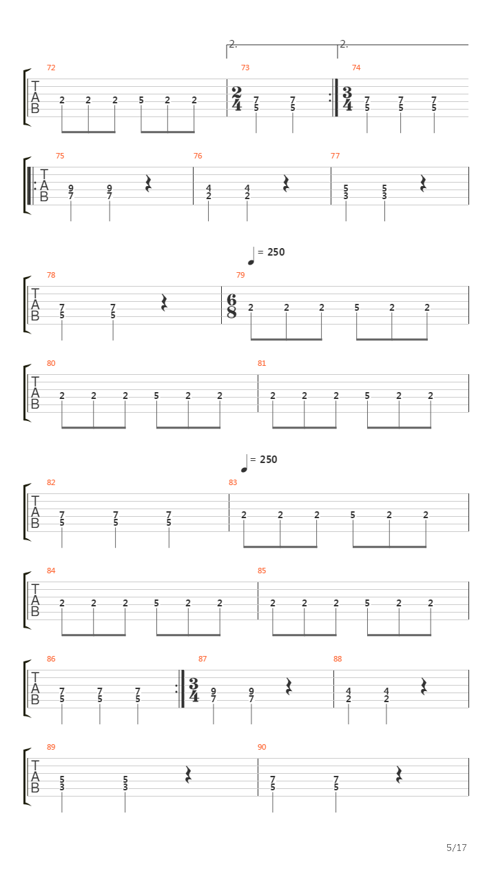 Phanton Of The Opera吉他谱