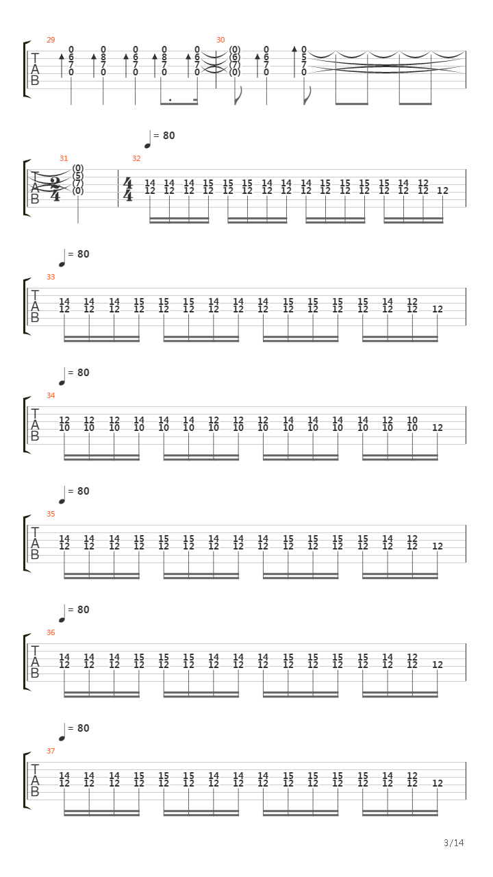 The Legacy吉他谱