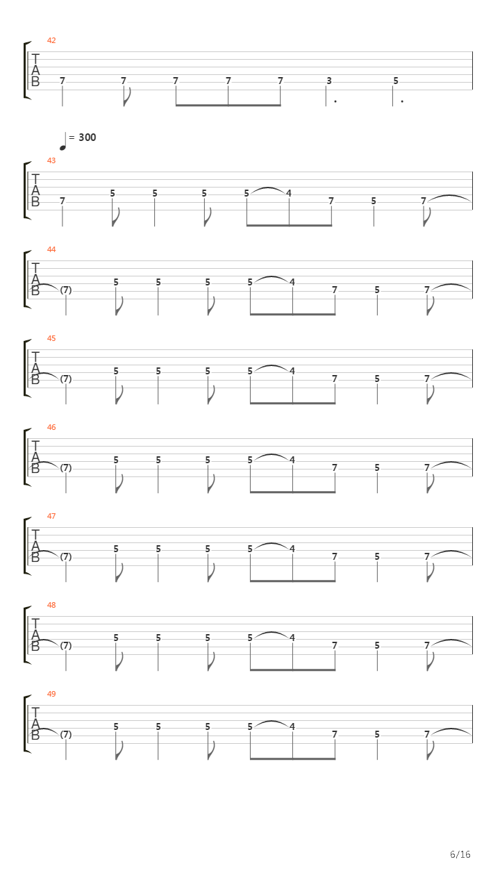 Transylvania吉他谱