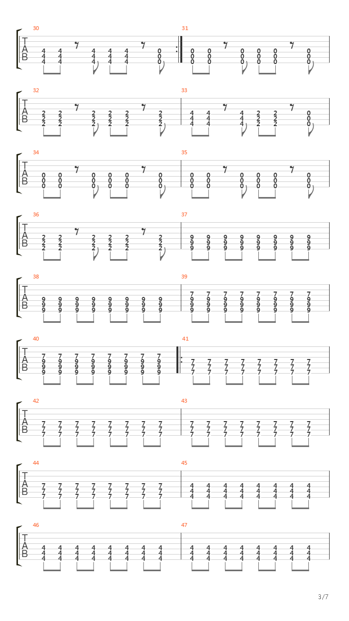 A Praise Chorus吉他谱