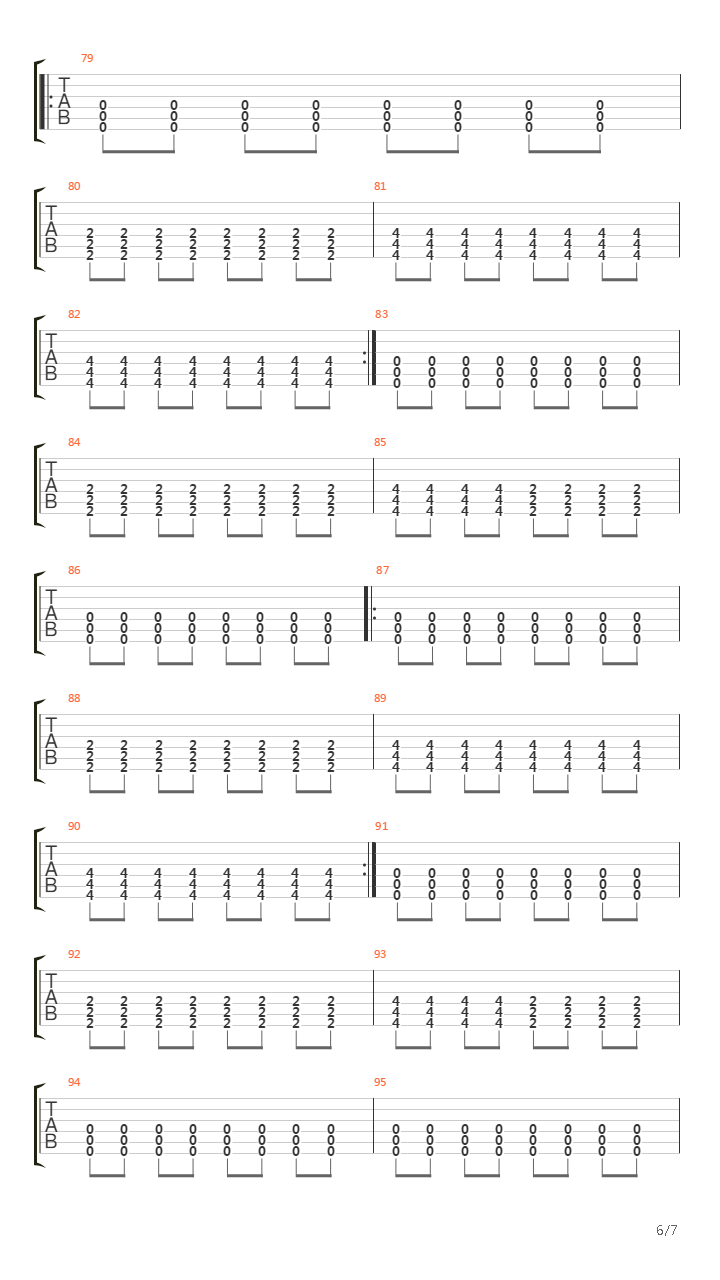 A Praise Chorus吉他谱