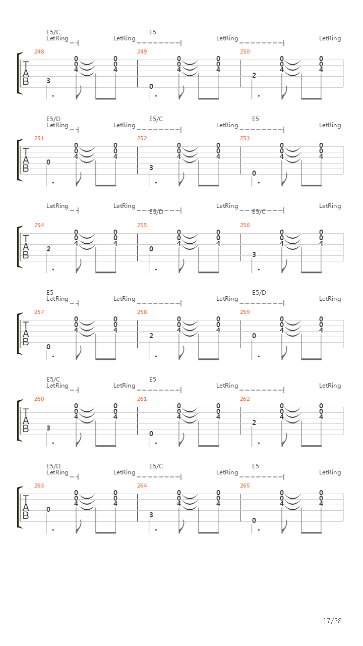 Andalusia吉他谱