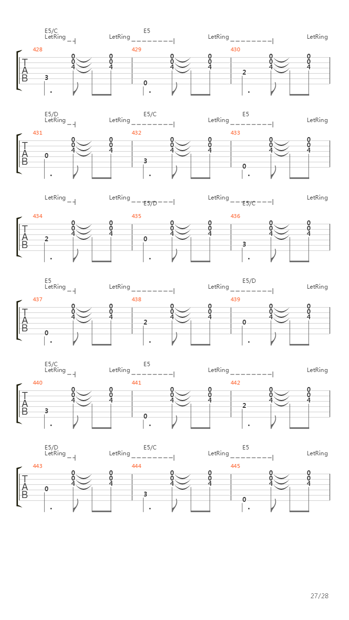 Andalusia吉他谱