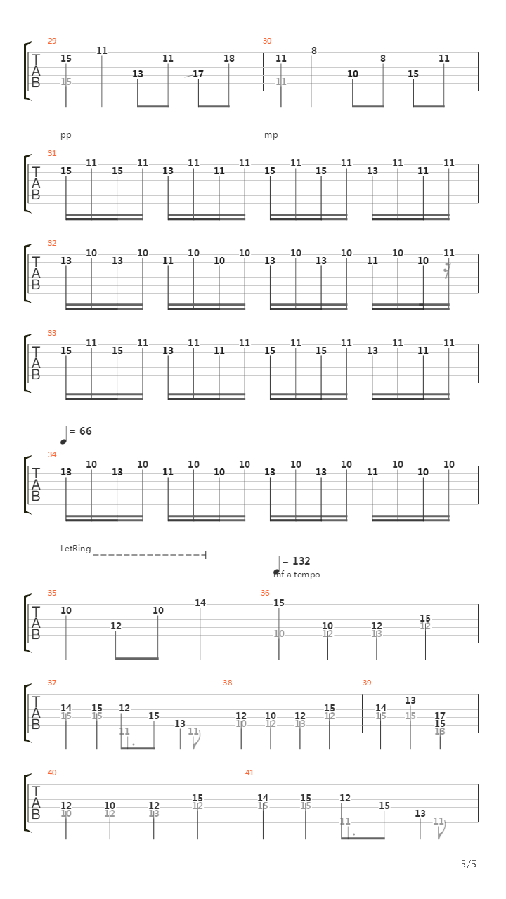 Baroque吉他谱