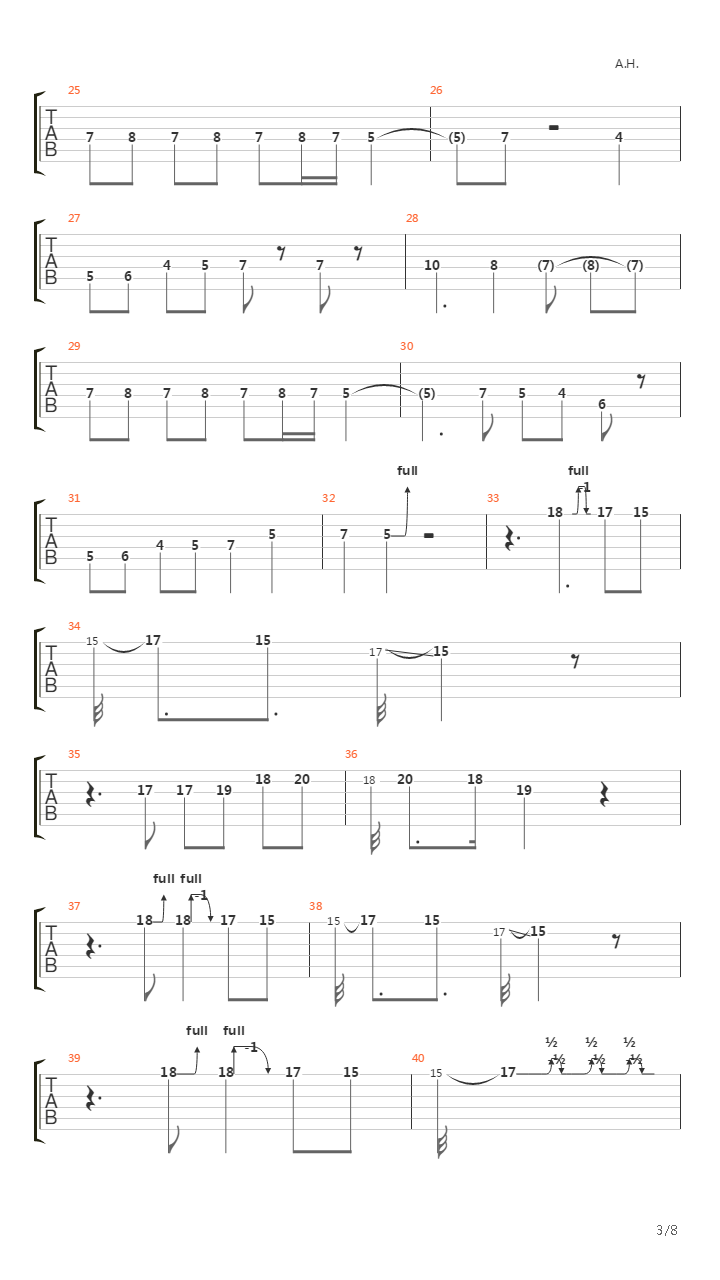 Oriental Melody吉他谱