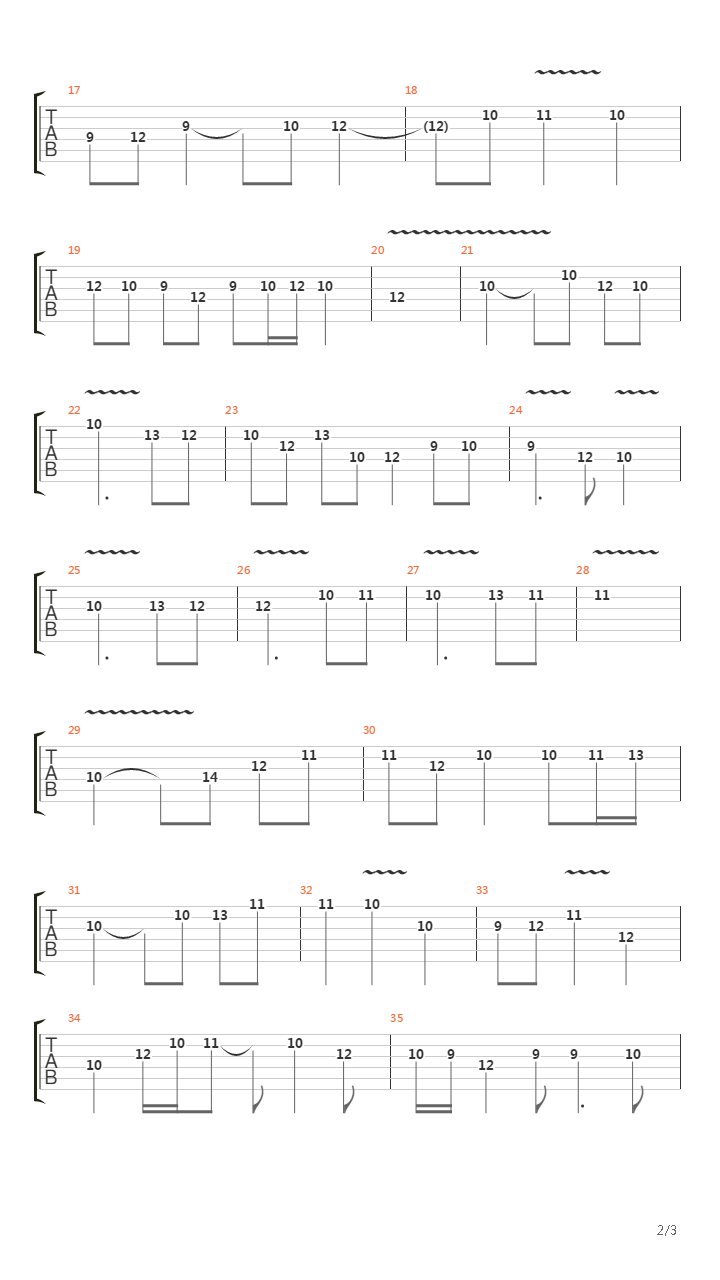 Air on a G string (metal arrangement)吉他谱