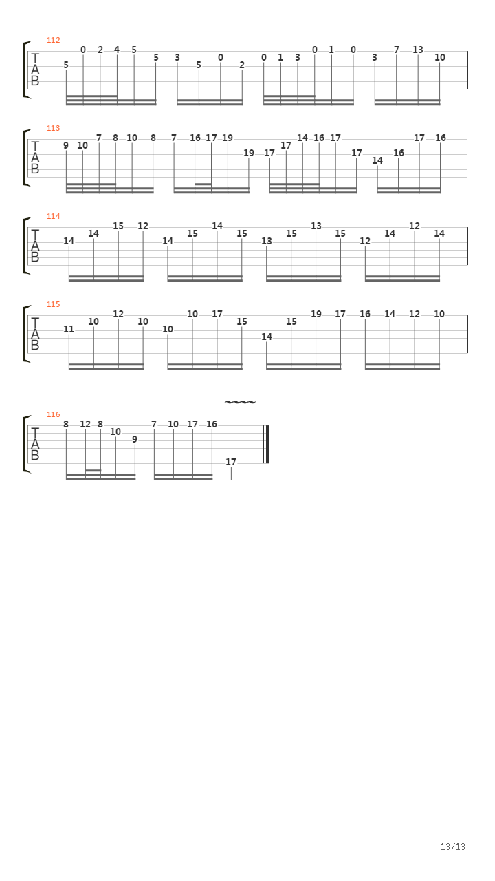 Allegro吉他谱