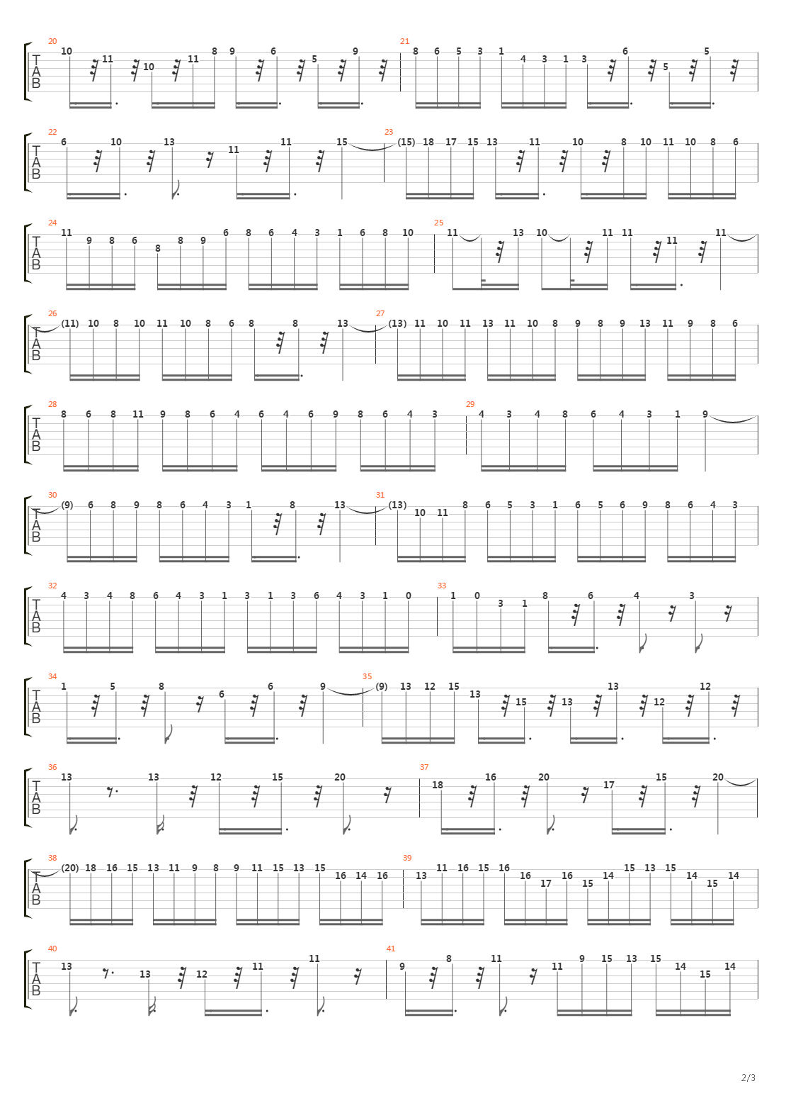 BWV 625吉他谱