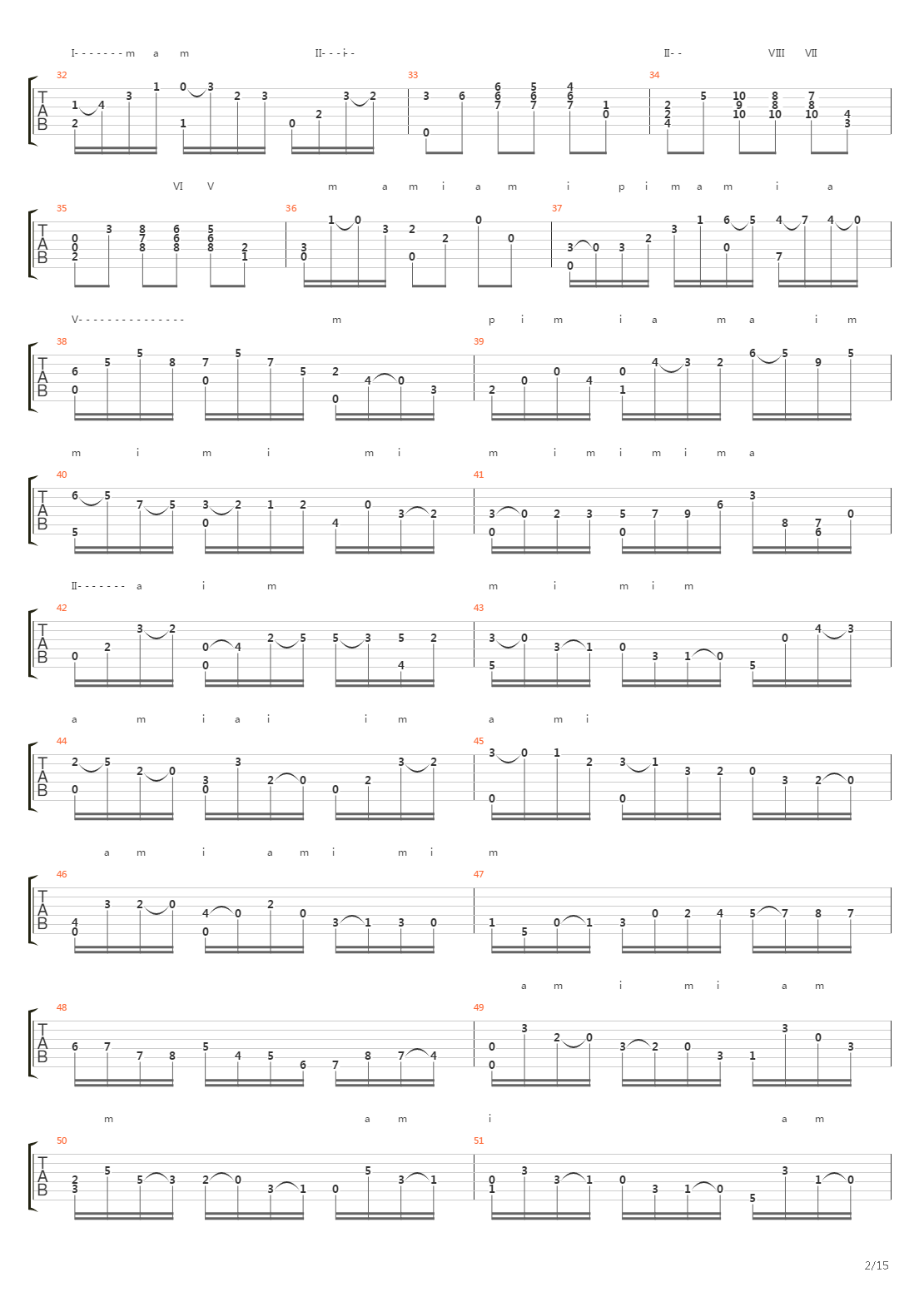 Chaccone (From Violin Partita No.2)吉他谱