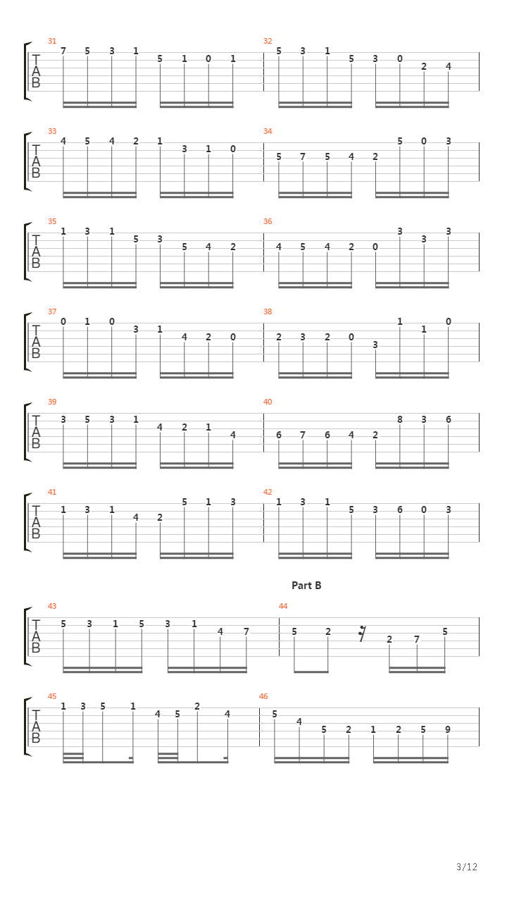 Concerto In A Minor吉他谱