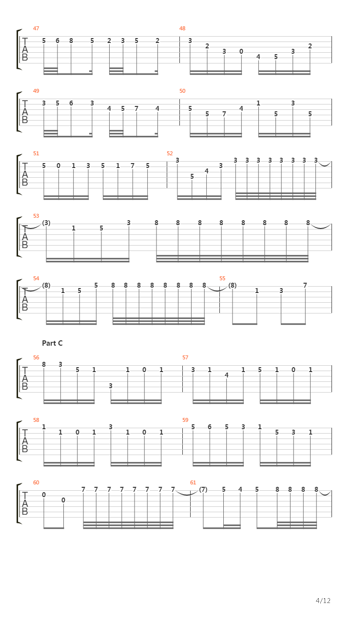 Concerto In A Minor吉他谱