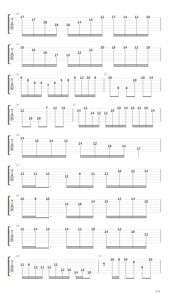 Goldberg Variations 1吉他谱