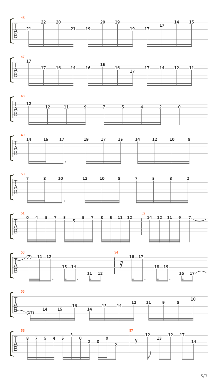 Goldberg Variations 1吉他谱