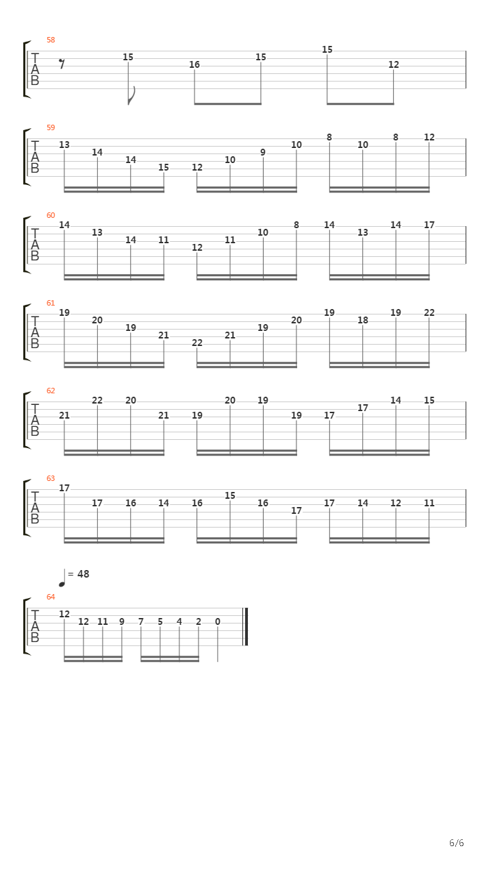 Goldberg Variations 1吉他谱