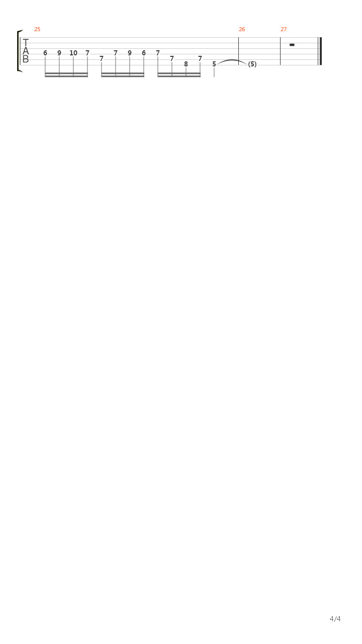 Invention in Am吉他谱