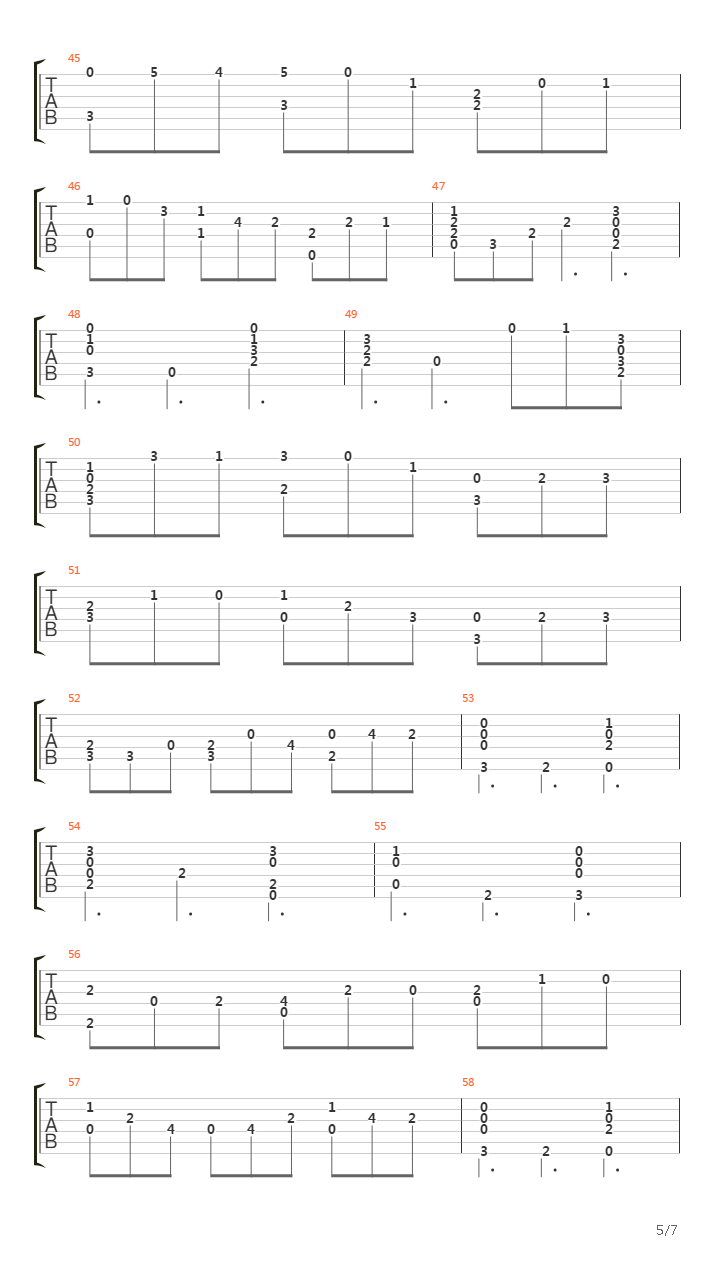 Jesu, Joy Of Man's Desiring, BWV 147吉他谱