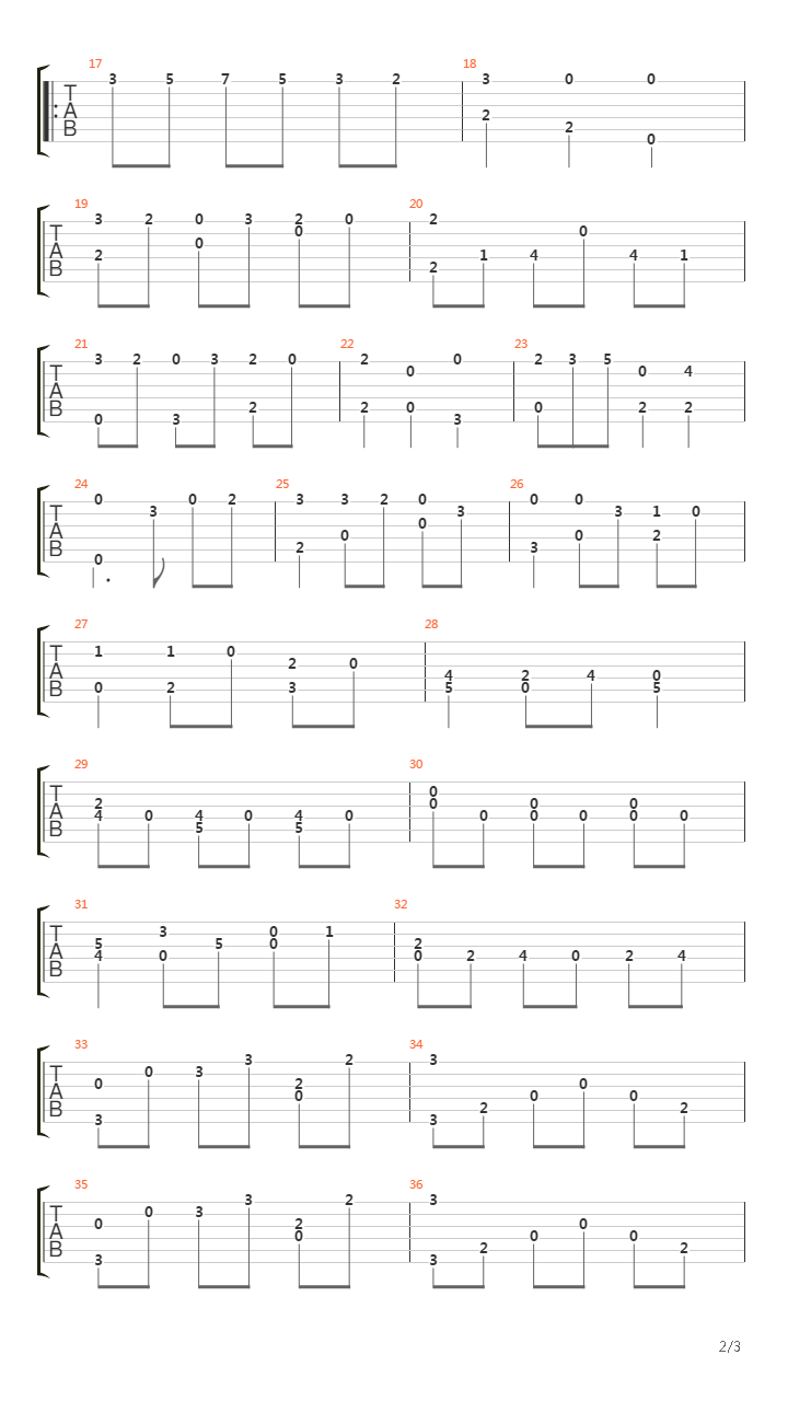 Menuet In G Major吉他谱