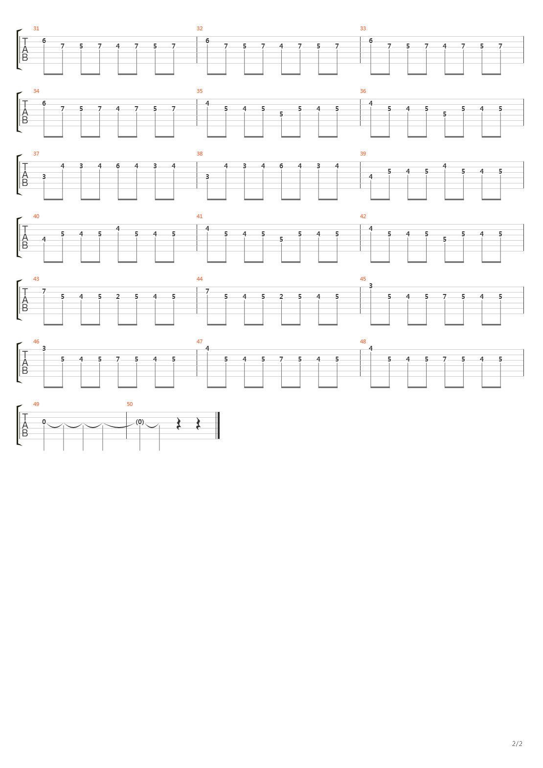 Prelude C mineur吉他谱