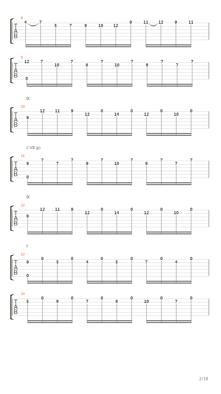 Prelude In E From 4th Lute Suite吉他谱