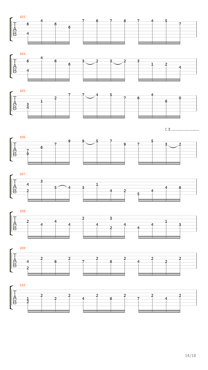 Prelude In E From 4th Lute Suite吉他谱