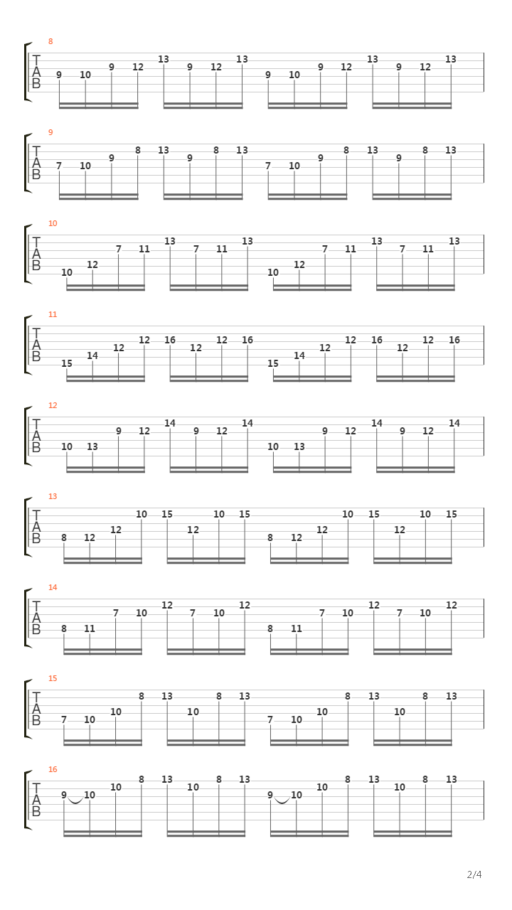 Prelude in C Major (played by Luis Moreno)吉他谱