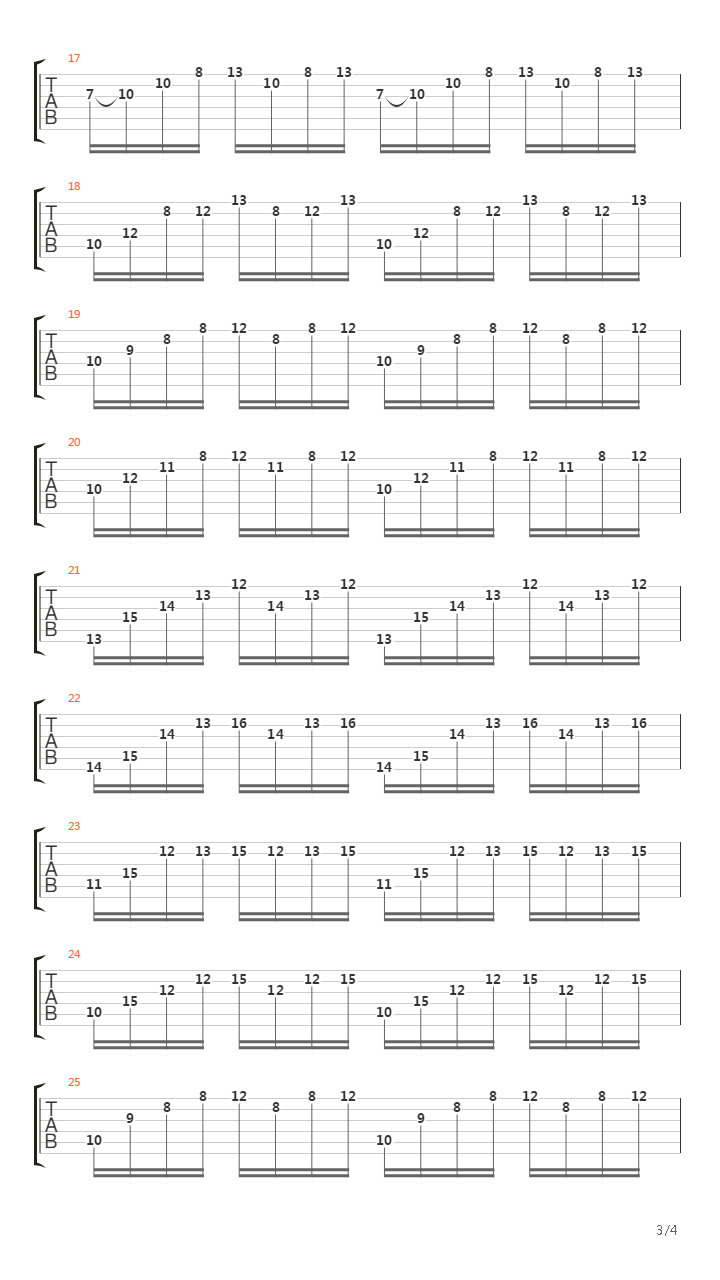Prelude in C Major (played by Luis Moreno)吉他谱