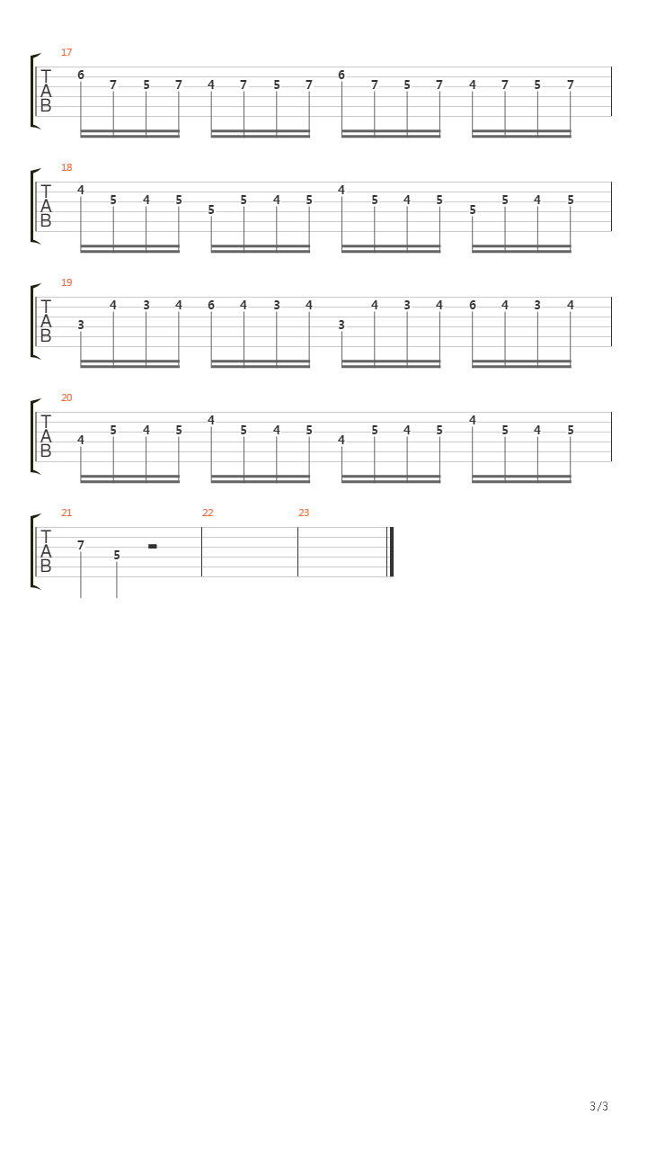 Prelude in Cm吉他谱