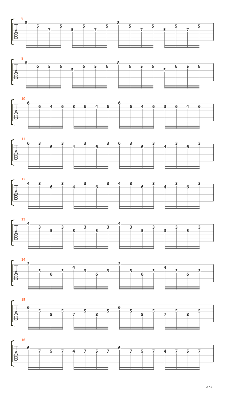 Prelude in Cm吉他谱