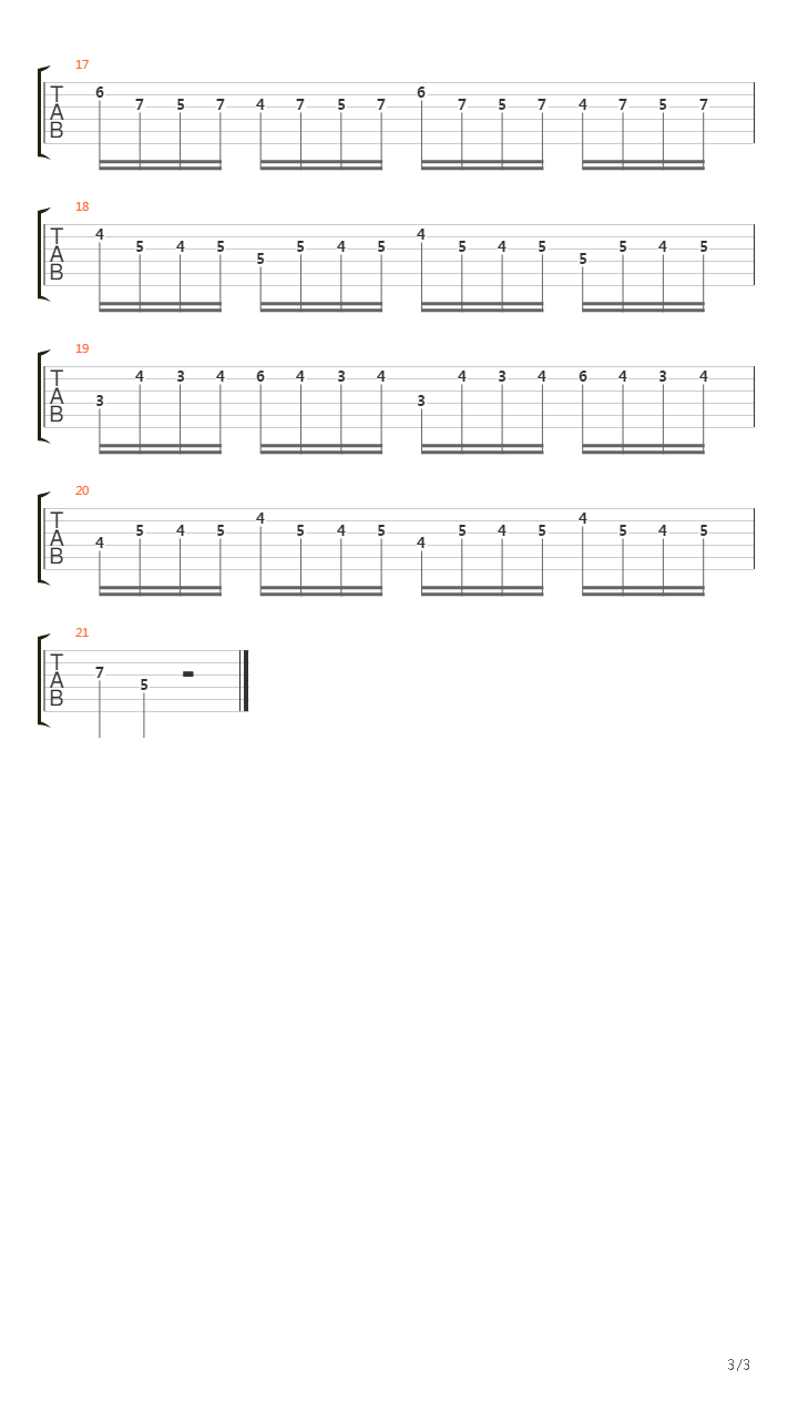 Prelude in Cm吉他谱