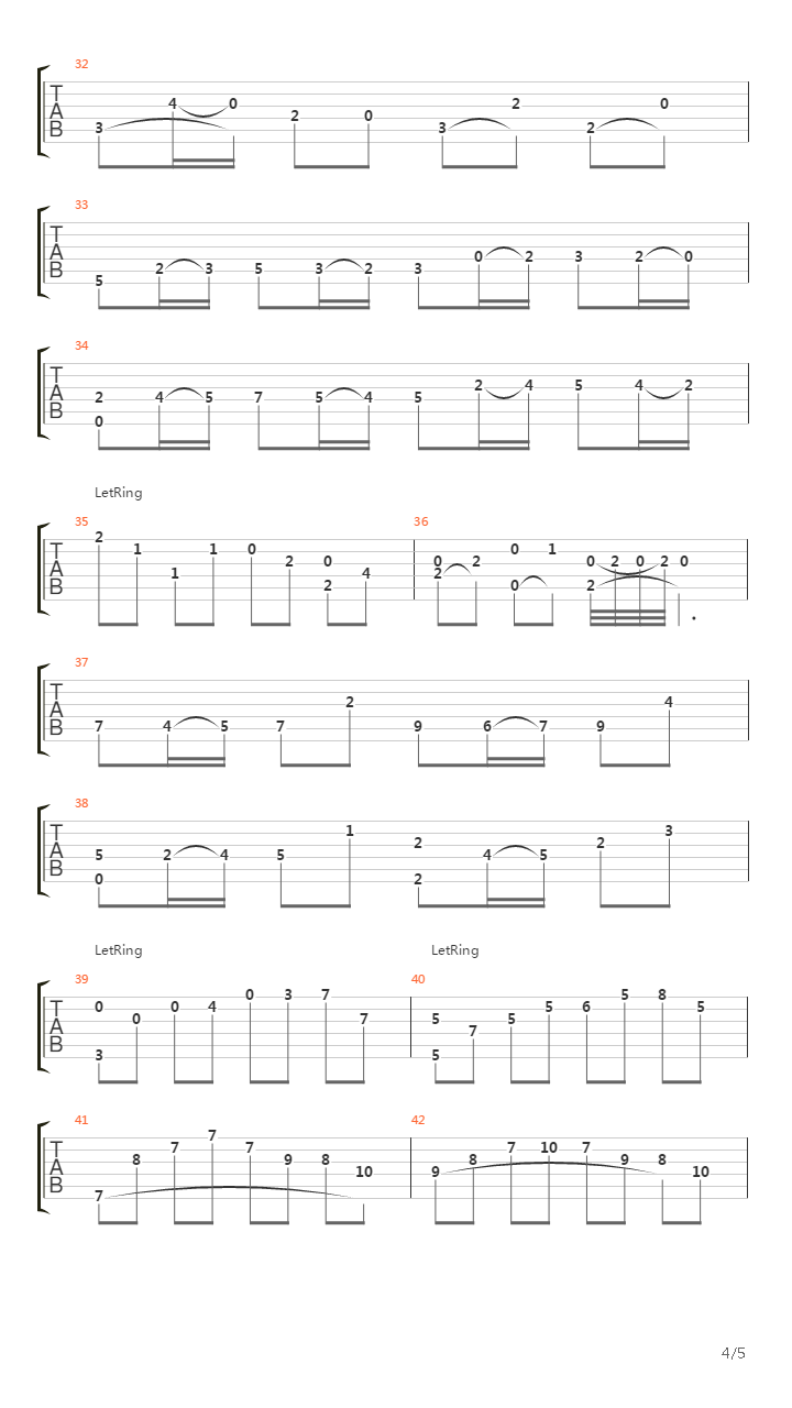 Second Violin Sonata in a-minor. BWV 1003 - allegro吉他谱