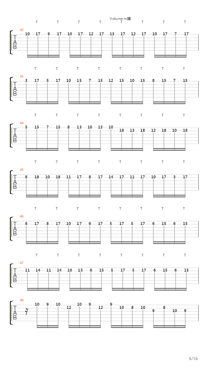 Toccata & Fugue In Dm吉他谱