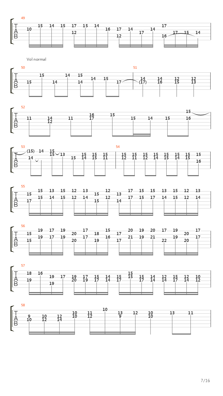 Toccata & Fugue In Dm吉他谱