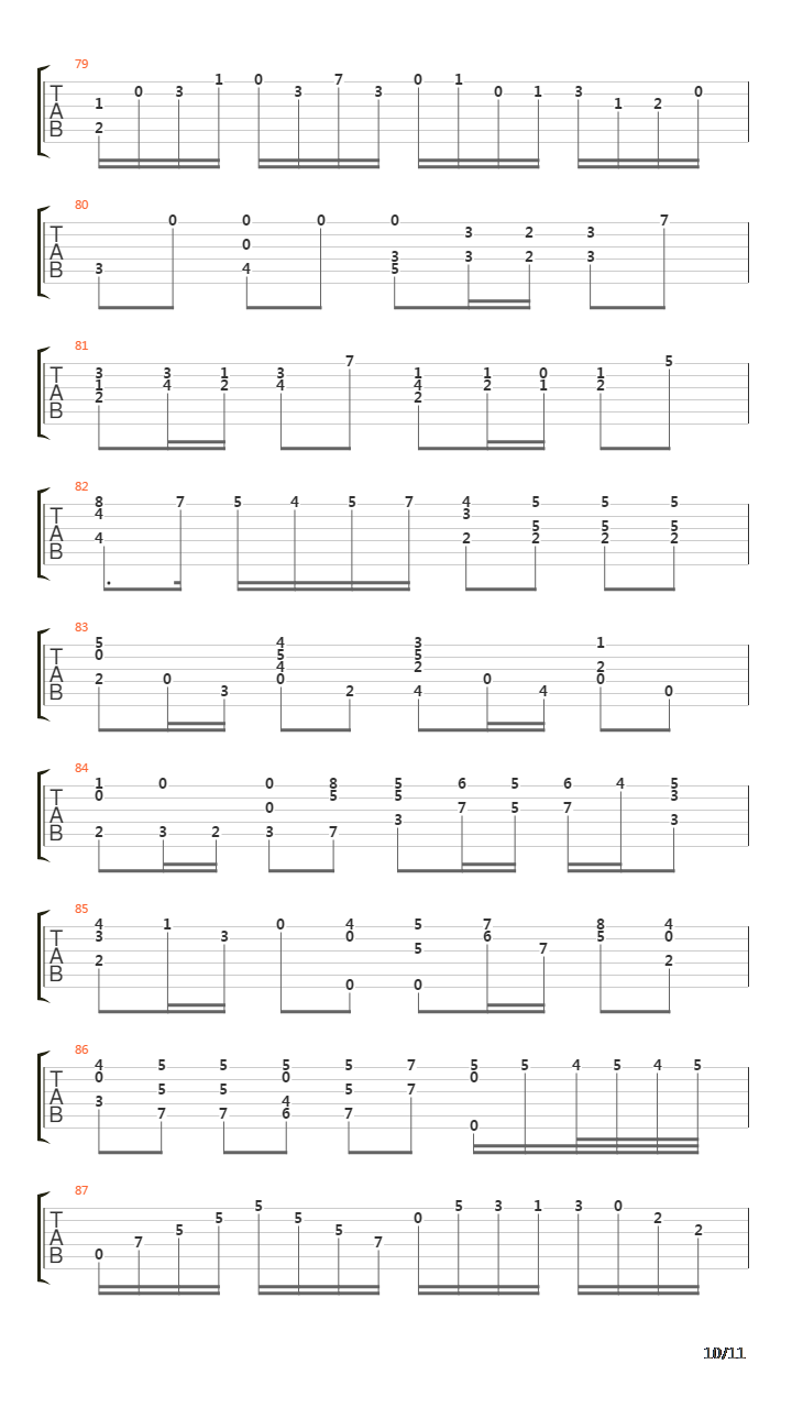 Violin Sonata No 1 In Gm  Fugue Bwv 1001吉他谱