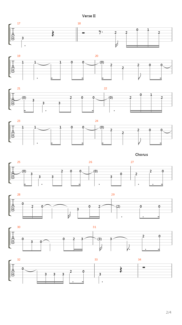 Better Man吉他谱