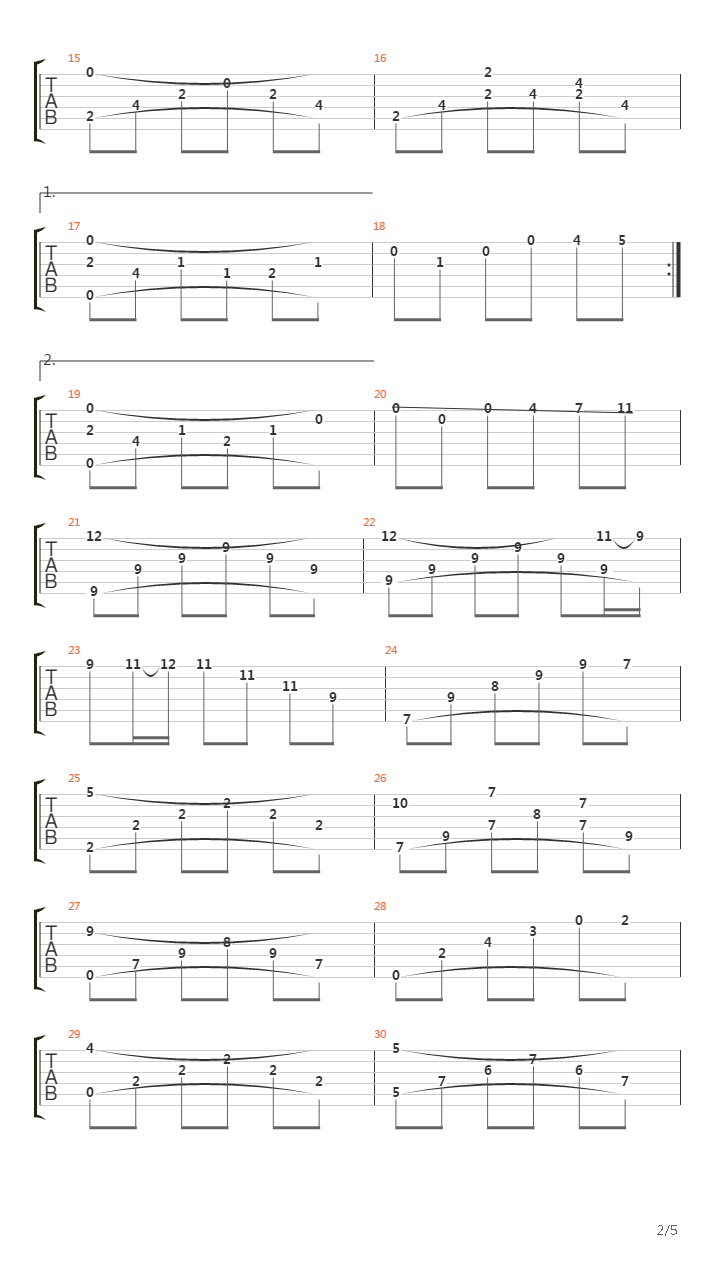 Cavatina吉他谱