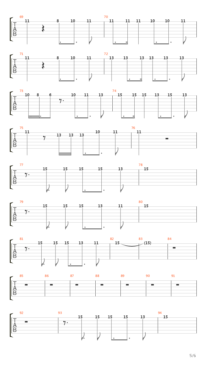 Lenvie吉他谱