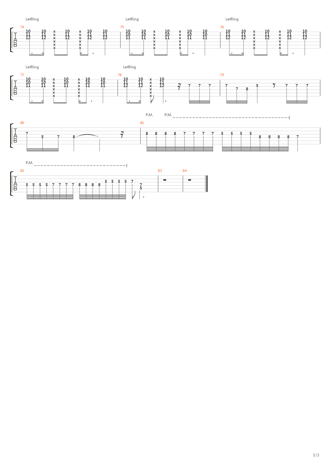 La Noche吉他谱