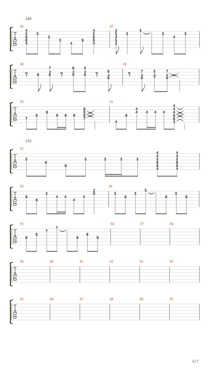 Write Letter吉他谱
