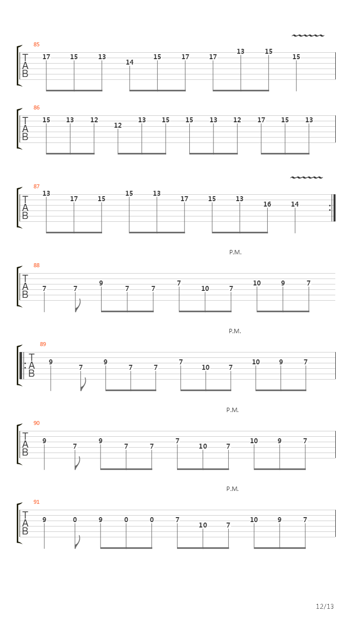 Alteration吉他谱