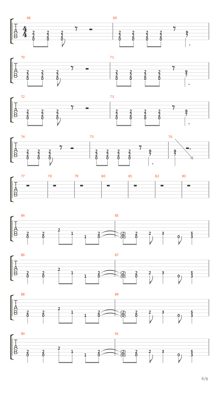 Plaszcz Skrytobojcy吉他谱