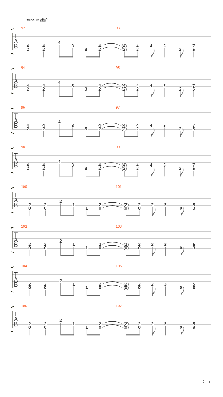 Plaszcz Skrytobojcy吉他谱