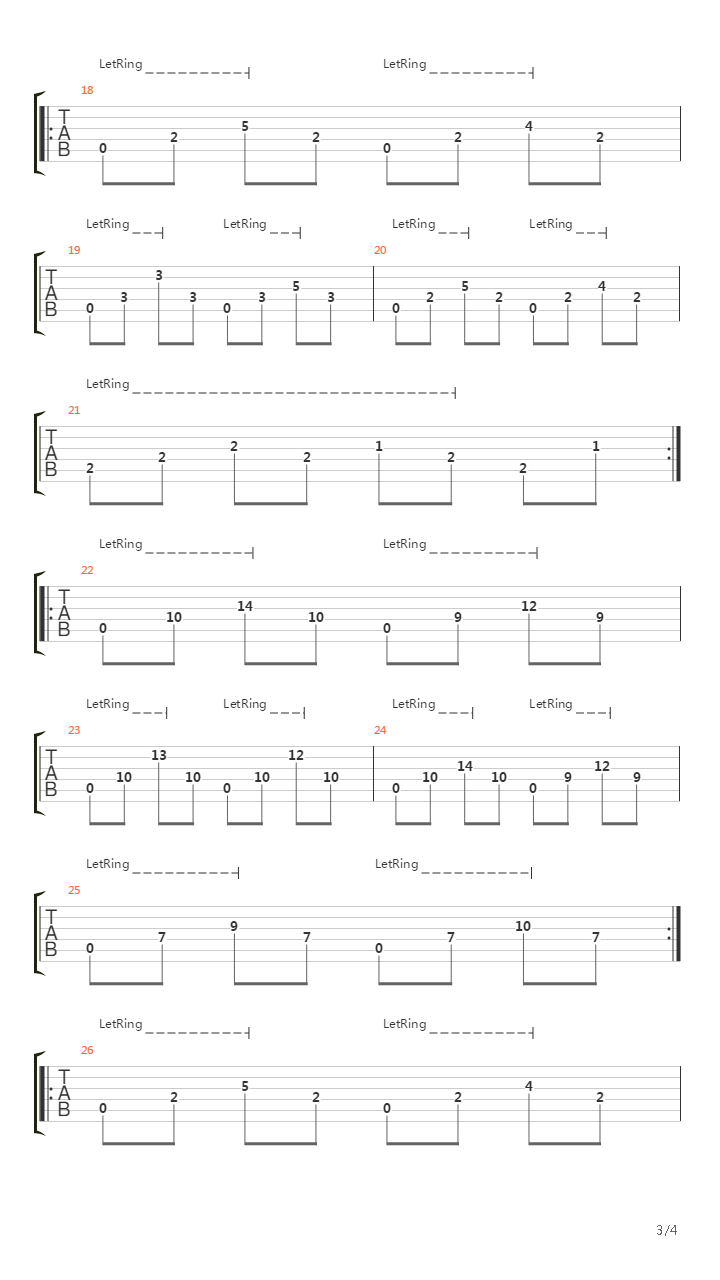 For Funerals To Come吉他谱