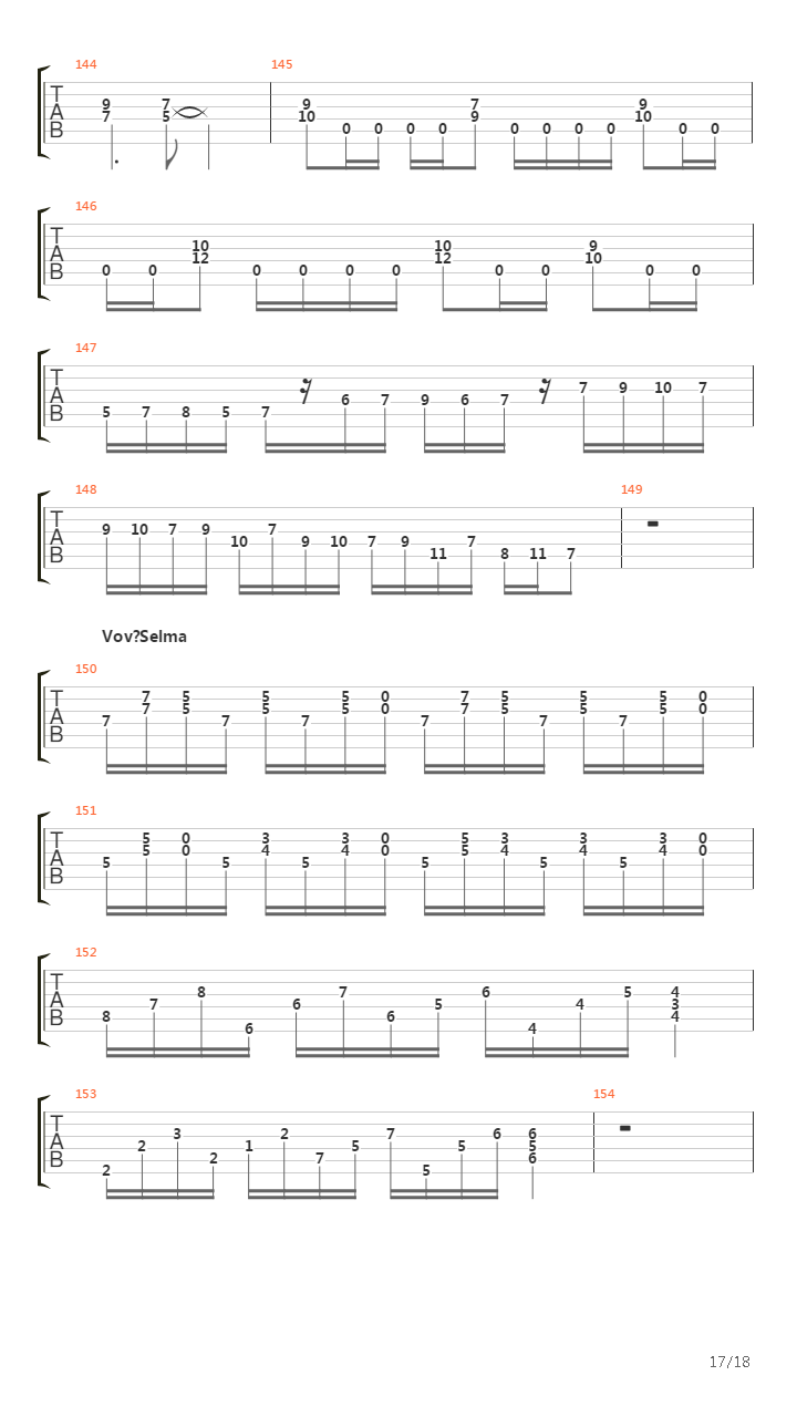 Tecnica e versatilidade吉他谱