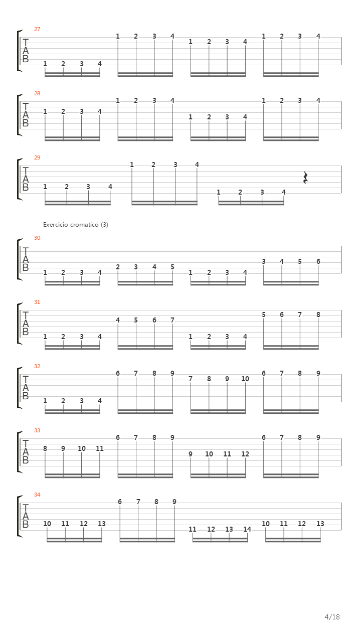 Tecnica e versatilidade吉他谱