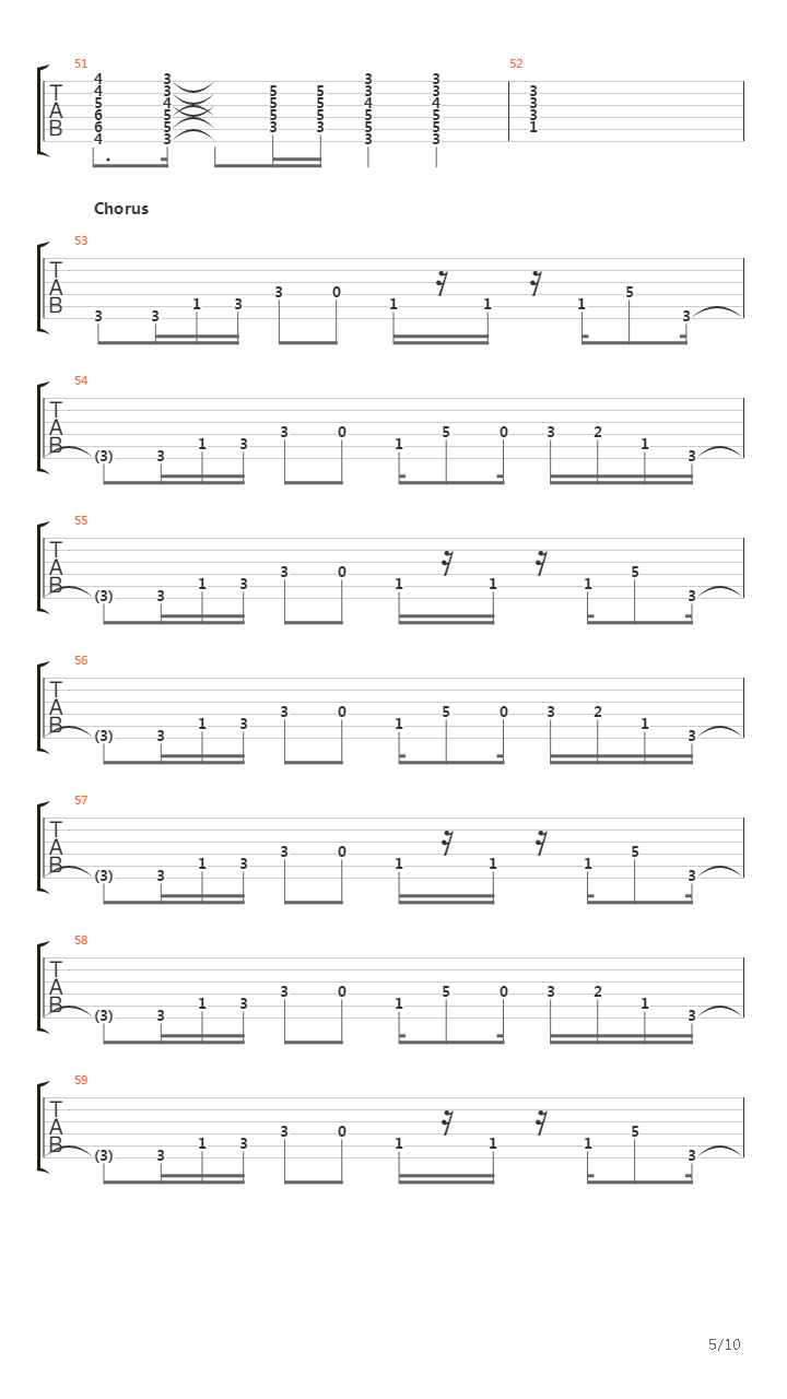 All Hells Breakin Loose吉他谱