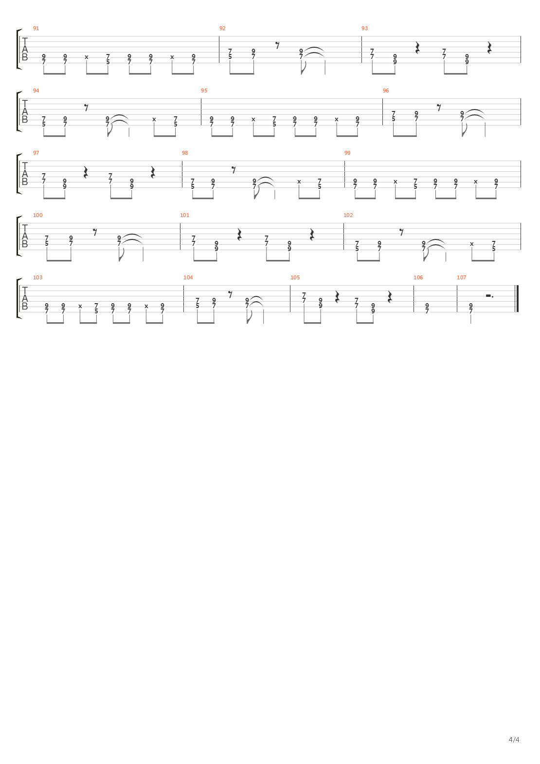 Strutter吉他谱