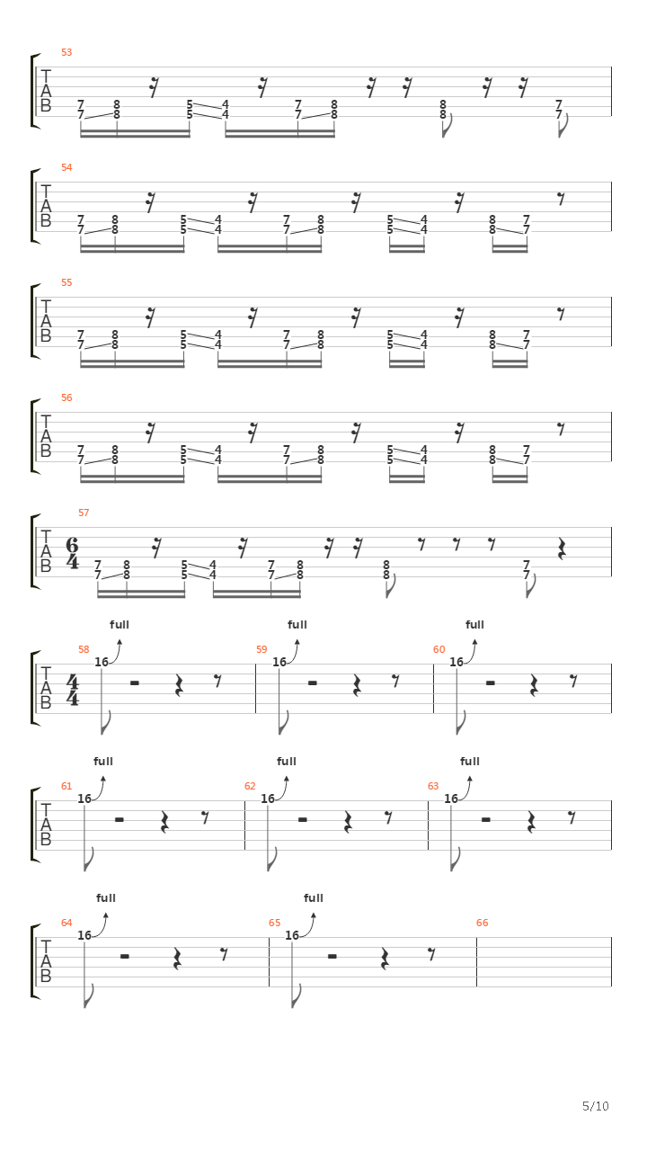 Ball Tongue (6 String)吉他谱