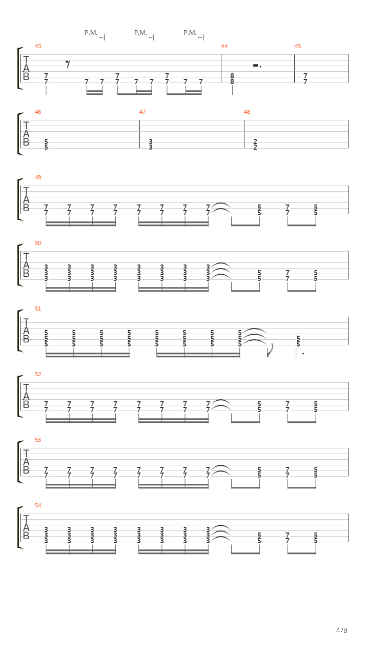 Evolution (6 String)吉他谱